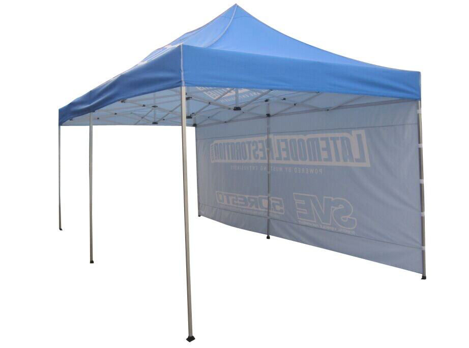 Picture of 20' Custom Standard Tent - Full Back Wall