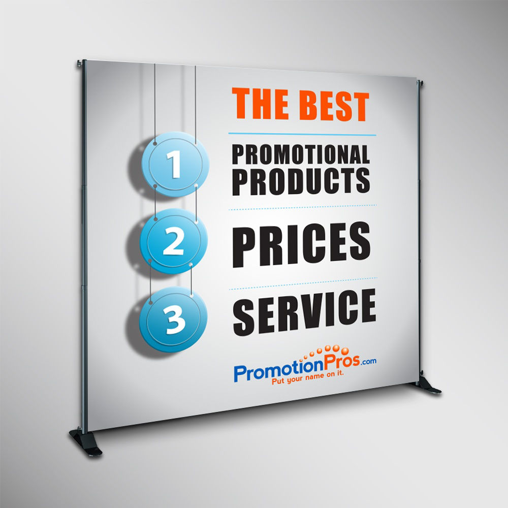 Picture of 8' Custom Retractable Backdrop Banner