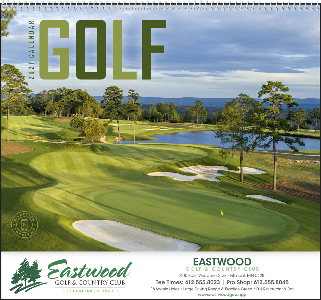 Promotion Pros Golf 2022 Calendar