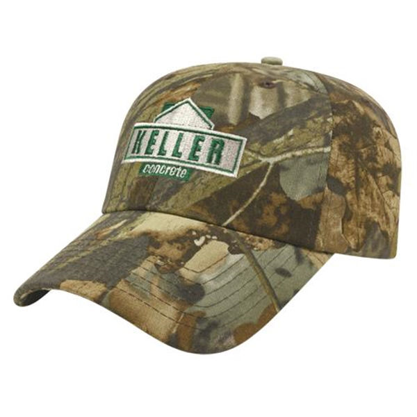 Picture of Six Panel Unstructured Camo Cap