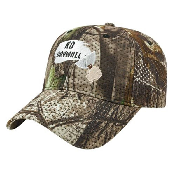 Picture of Polyester Large Mesh Camo Cap